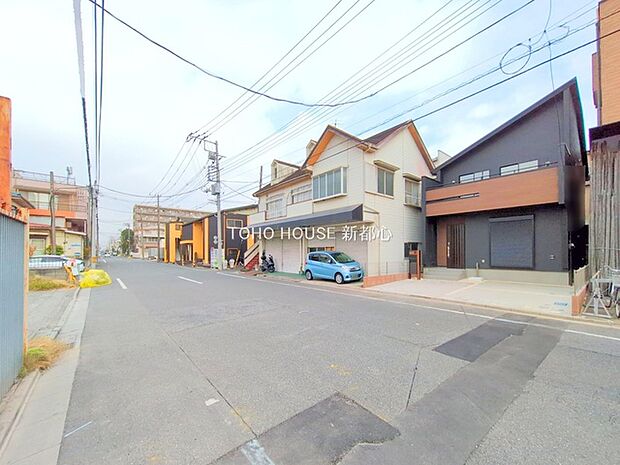 前面道路含む現地