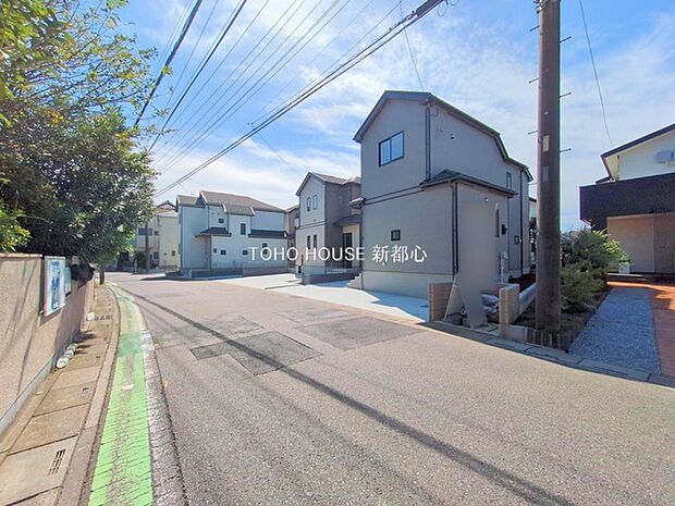 前面道路含む現地