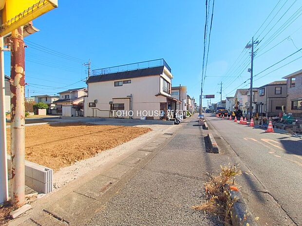 前面道路含む現地