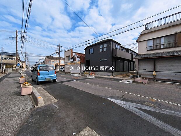 前面道路含む現地