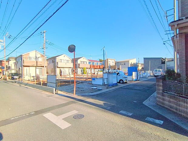 前面道路含む現地