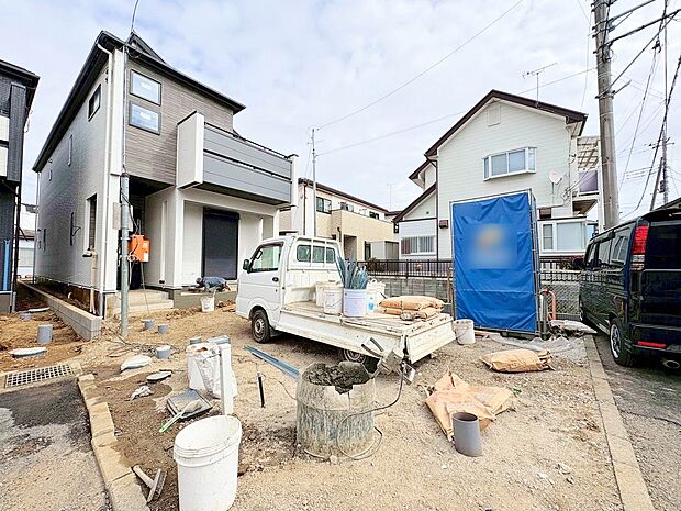 リビングスルー階段を採用し、家族同士の自然なコミュニケーションが増加します。(令和8年3月 撮影)