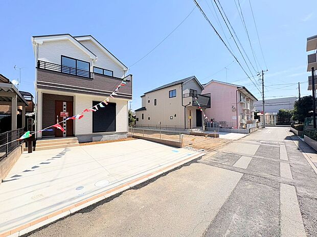 対面式キッチンを採用しました。キッチンからリビング全体を見渡せます。