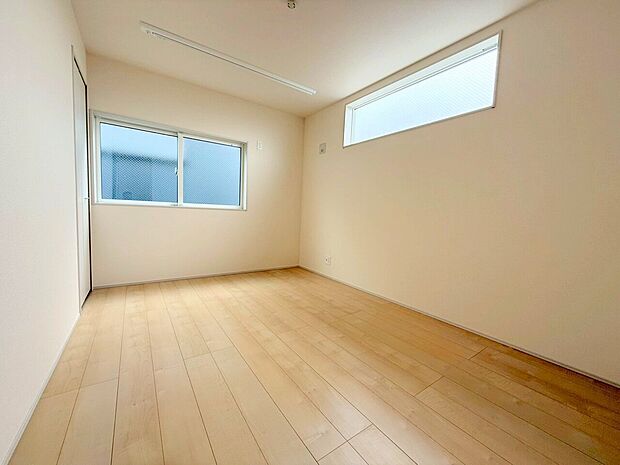 全居室6帖以上でゆったりとした造り。