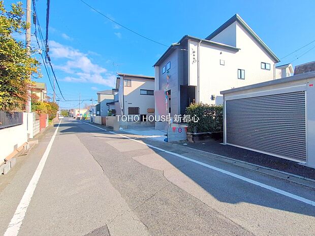 前面道路含む現地