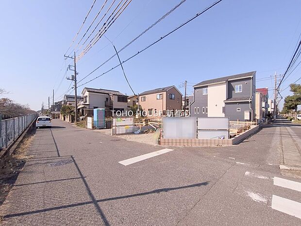 前面道路含む現地