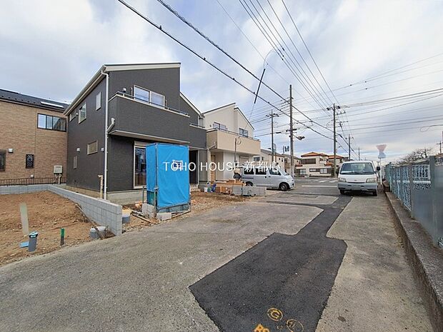 前面道路含む現地