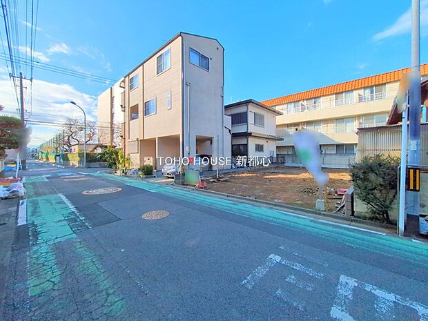 前面道路含む現地