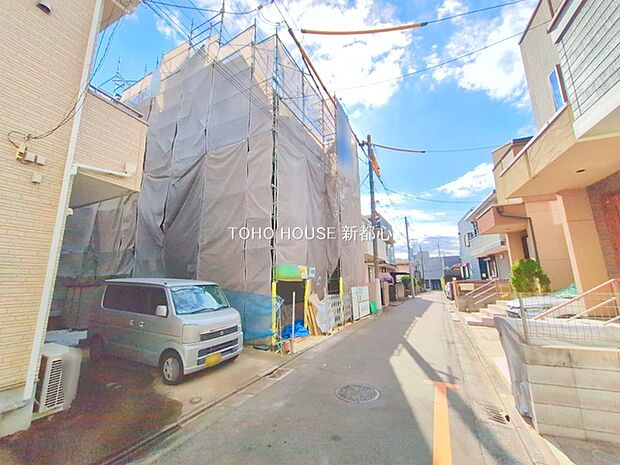 前面道路含む現地