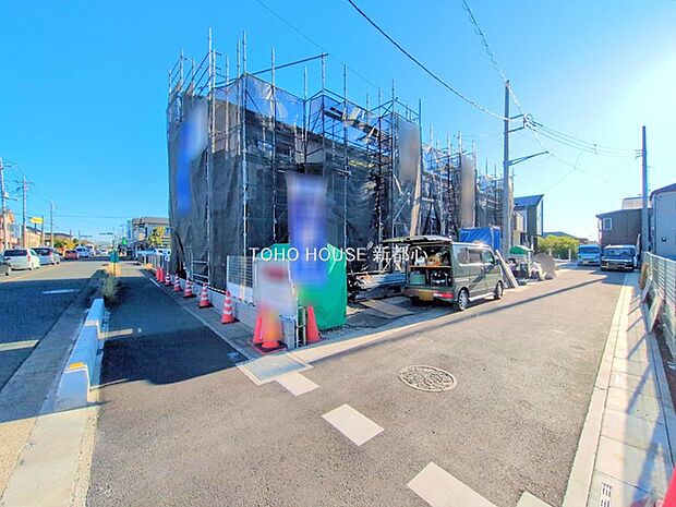 前面道路含む現地