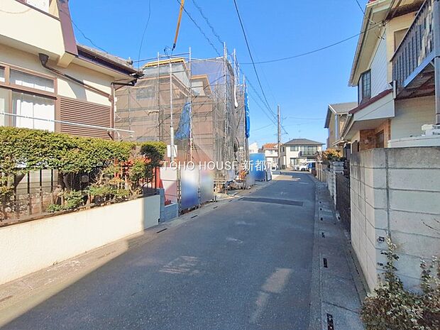 前面道路含む現地