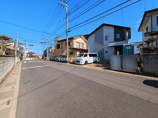前面道路含む現地