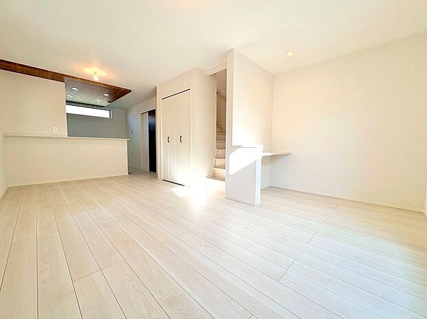 開放的なリビングでのびのびとした暮らしの実現へ。