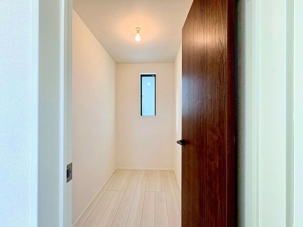 収納スペースのゆとりが生活をより豊かにしてくれます。