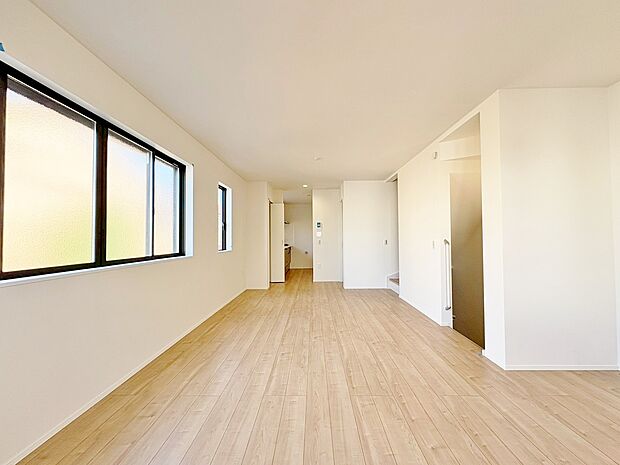 開放的なリビングでのびのびとした暮らしの実現へ。