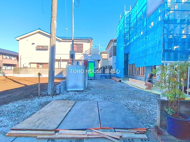 前面道路含む現地