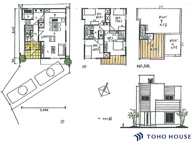参考プラン間取り