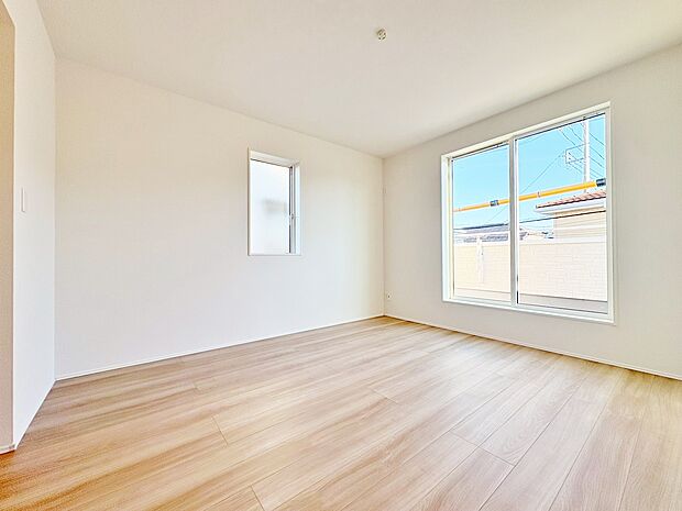 WICを設けた主寝室。入ってみれば実感できる上質な仕様に囲まれた暮らし。