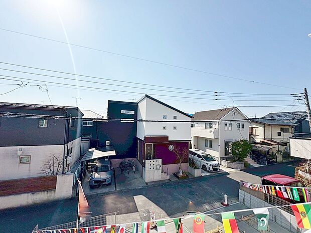 こんなにも広く美しい景色が我が家から楽しめます。