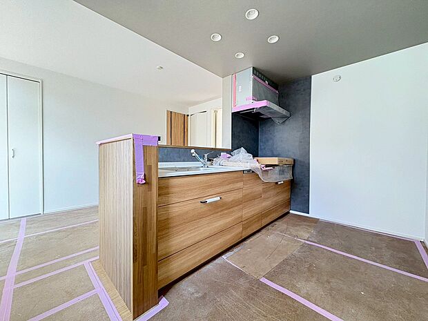 毎日使う場所だから、家の中心となるキッチンはとても大切です。(令和8年3月 撮影)