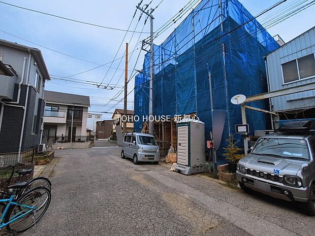 前面道路含む現地