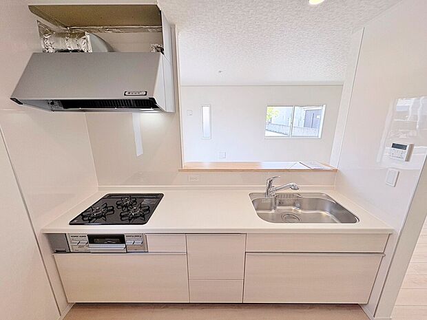 ホワイトを基調にした清潔感のあるデザイン。