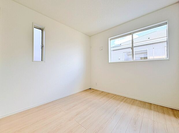 全居室2面採光で陽当たり・通風良好です。