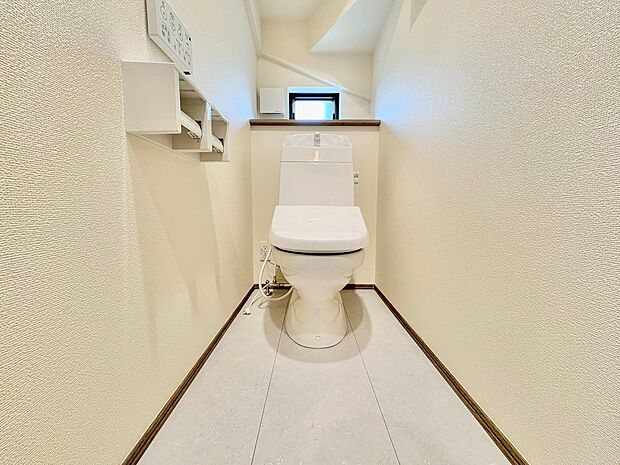 各階にトイレを完備しています。