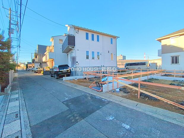 前面道路含む現地