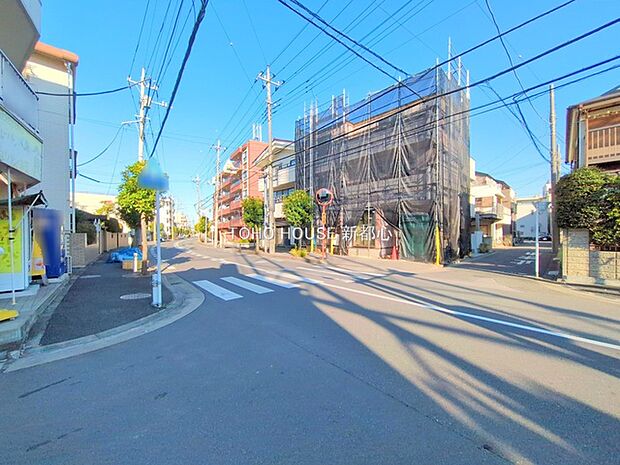 前面道路含む現地