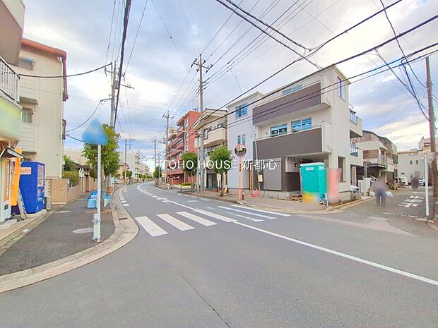 前面道路含む現地