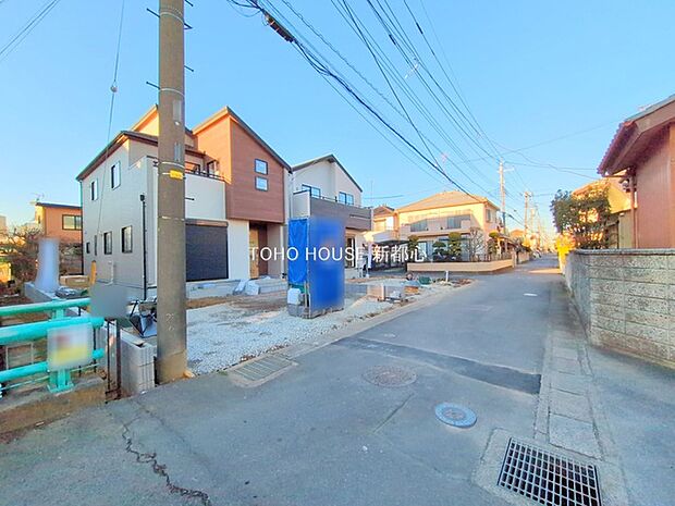 前面道路含む現地