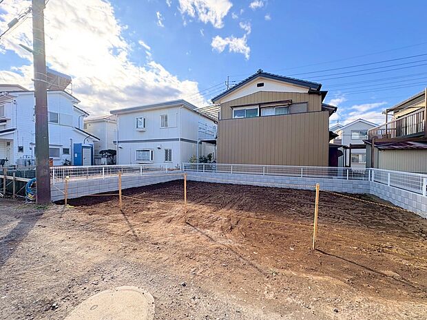 洗面、浴室を2階に配置し、洗濯動線を考慮した設計。(令和7年12月 撮影)