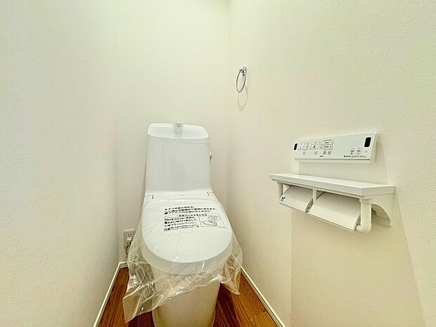 水周りはシンプルにホワイトで統一いたしました。