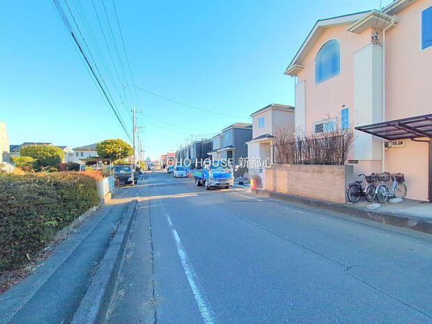 前面道路含む現地