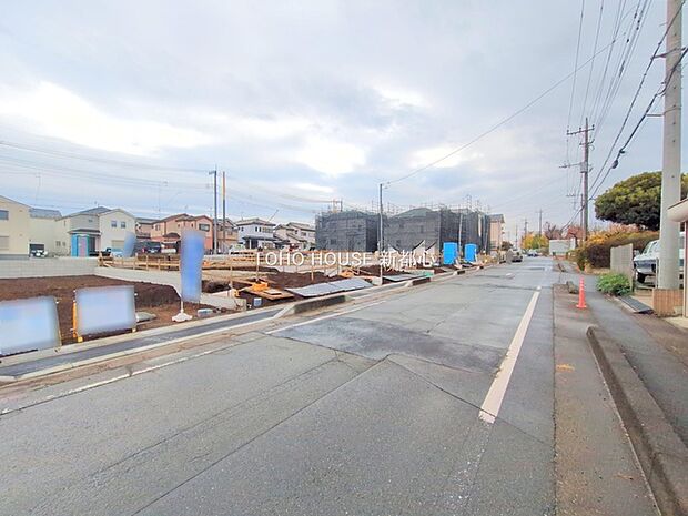 前面道路含む現地