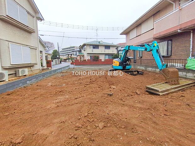前面道路含む現地