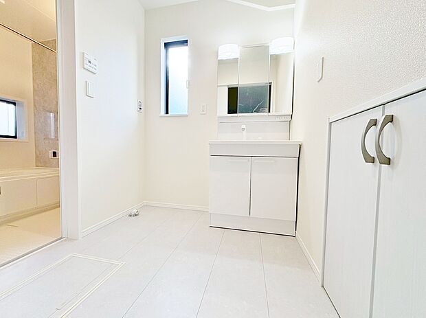 水回りをまとめた家事ラク設計。