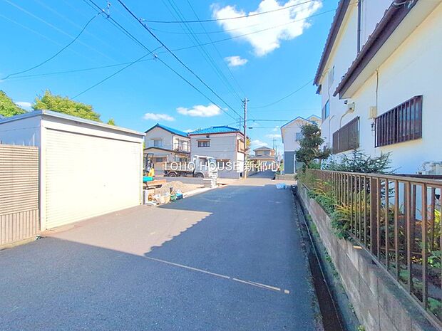 前面道路含む現地