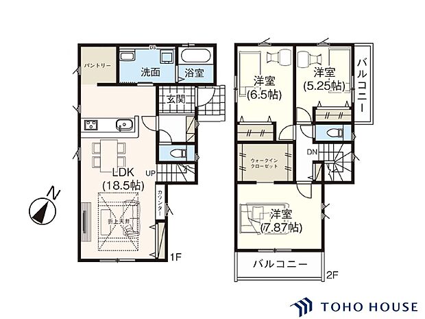 参考プラン間取り