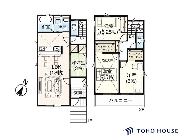参考プラン間取り
