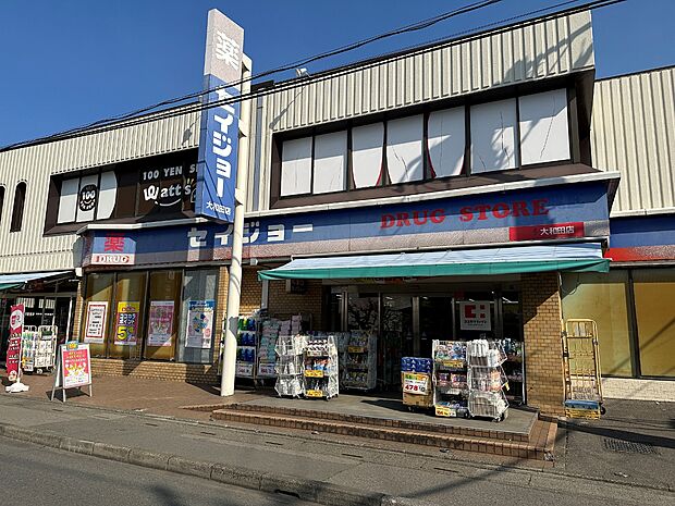 くすりのセイジョー 大和田店まで約850m