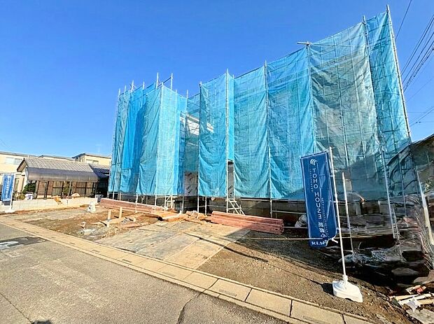 22帖のLDKはくつろぐ方とお料理をされる方の一体感を重視した設計。(令和8年1月 撮影)