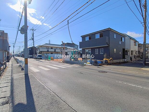 前面道路含む現地