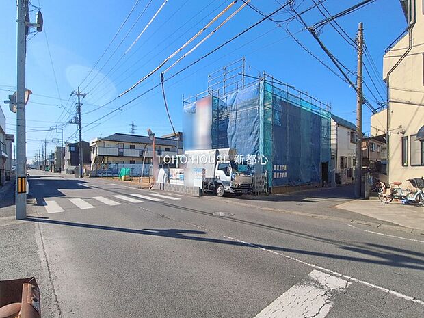 前面道路含む現地