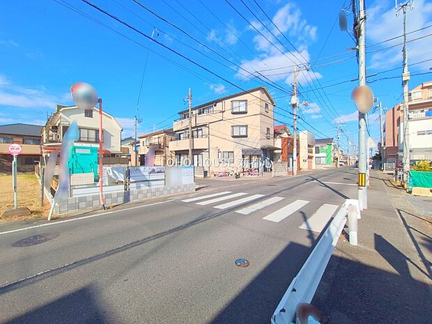 前面道路含む現地