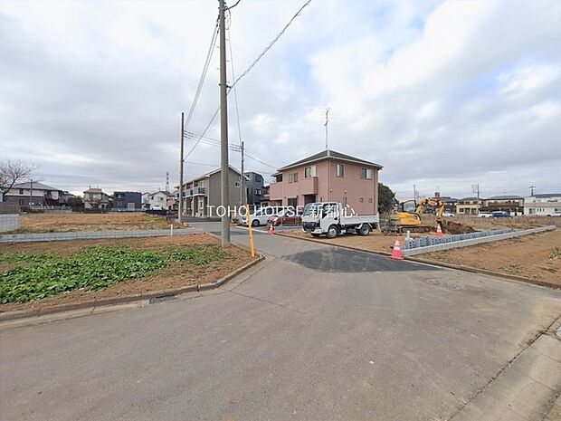 前面道路含む現地