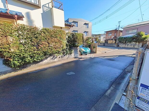 前面道路含む現地