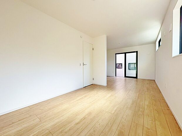 充実した生活は伸びやかな居室空間から始まります。