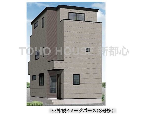 大宮駅徒歩19分の立地。水回りワンフロア設計。